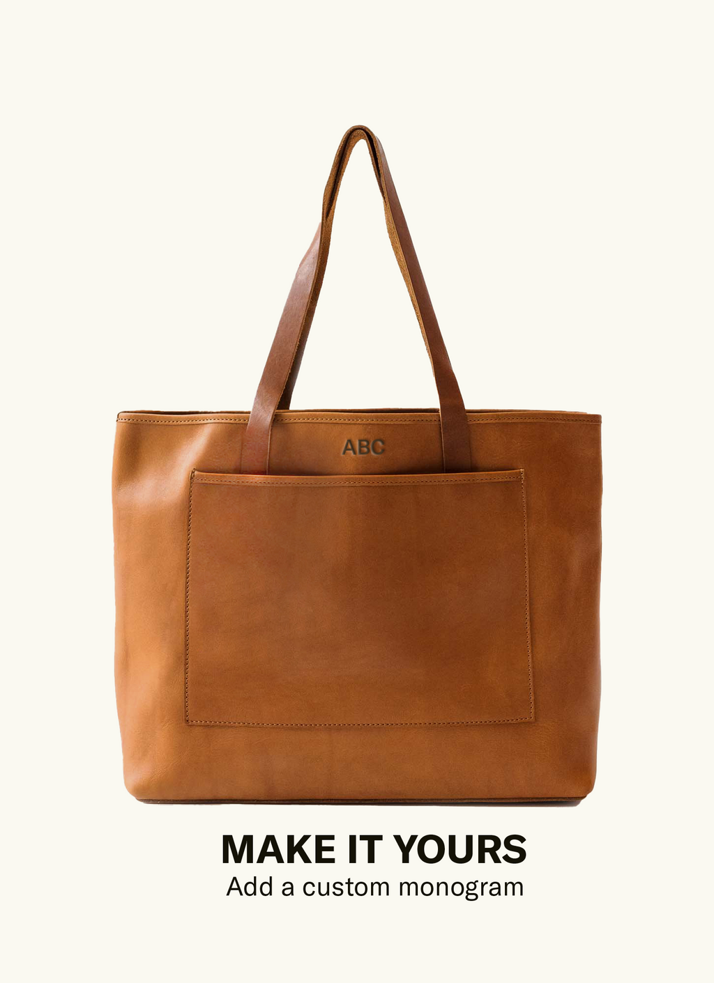Übergroße Zipper Tote