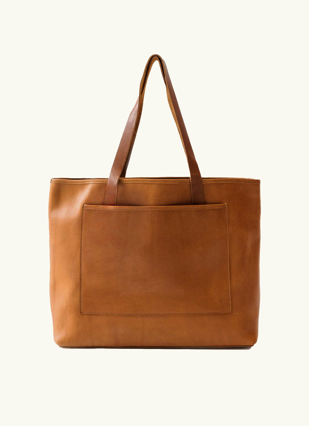 Übergroße Zipper Tote