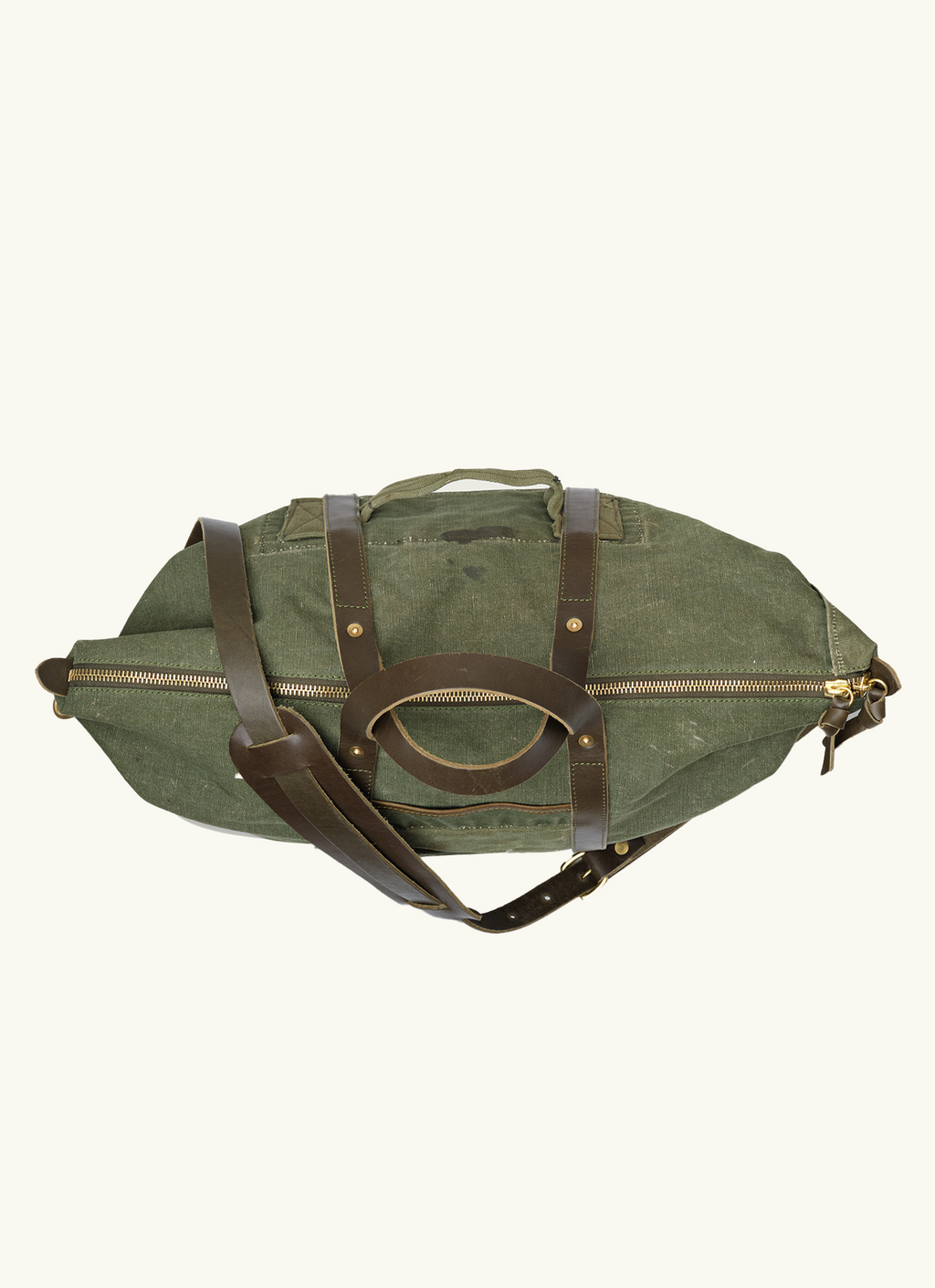 Repurposed Military Reisetasche